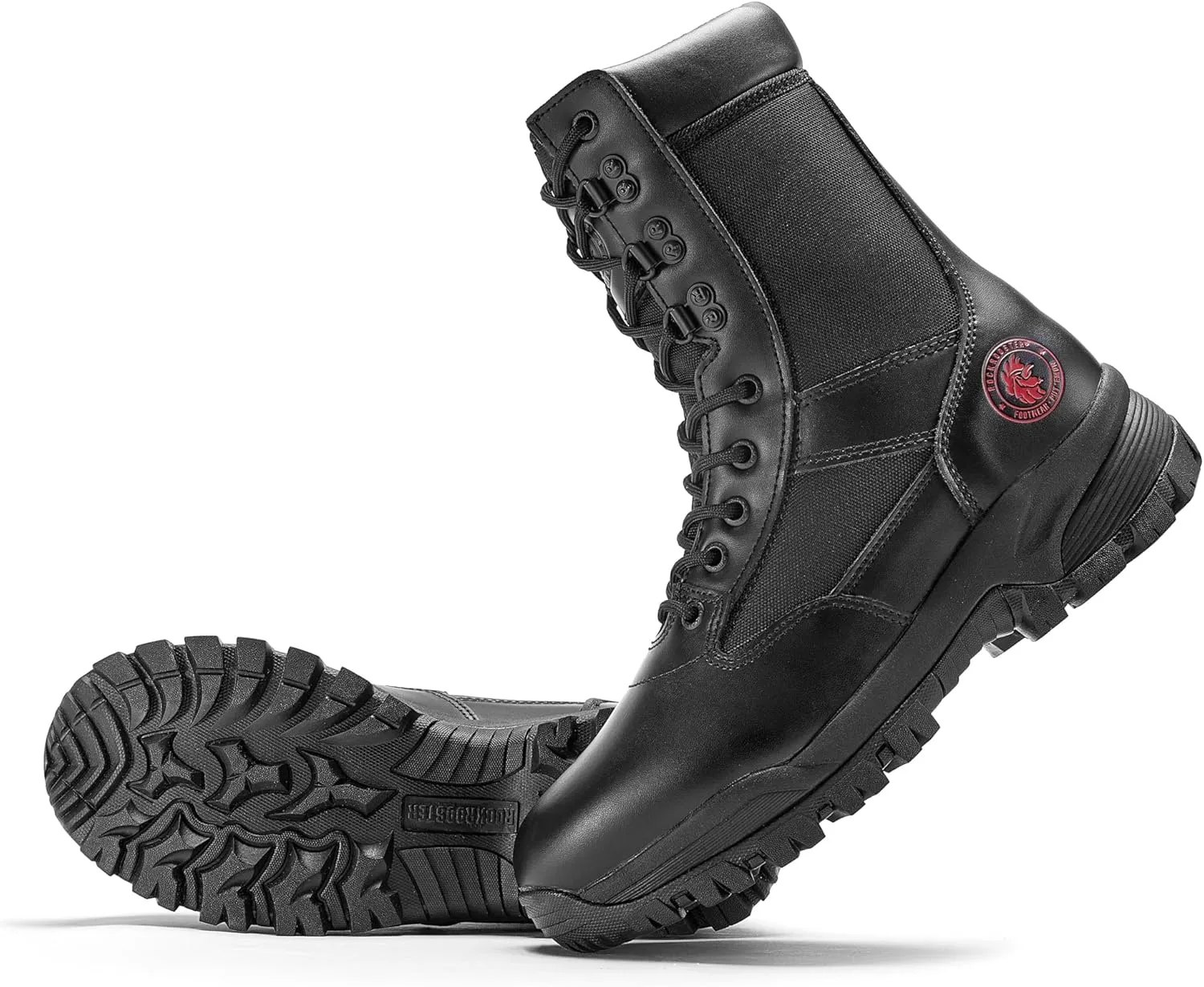 ROCKROOSTER Tactical Boots for men, Comfortable Anti-Fatigue Tech, Durable, Quick Dry Combat Boots