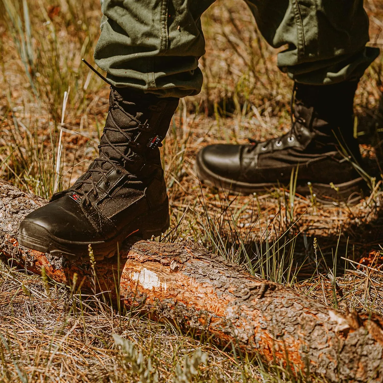ROCKROOSTER Tactical Boots for men, Comfortable Anti-Fatigue Tech, Durable, Quick Dry Combat Boots