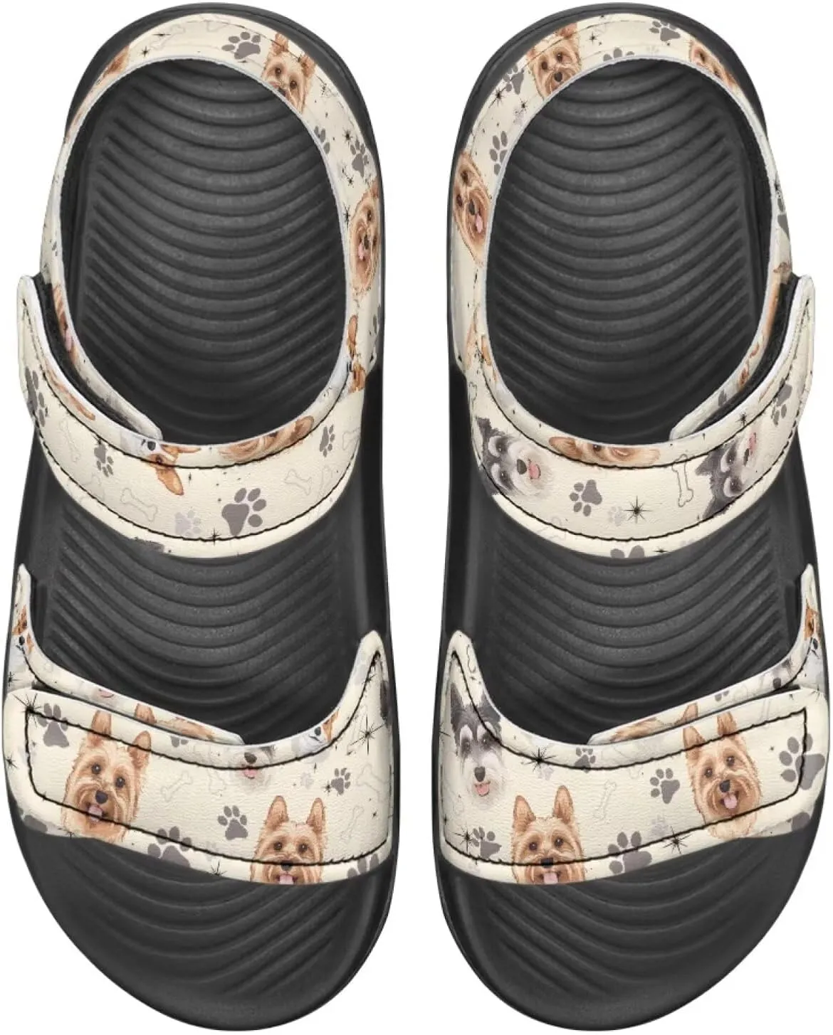 Sandals for Kids Girls Summer Shoes Slide Sandals with Non Slip Sole Lightweight Kids Flat Slides Beach Shoes
