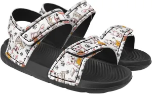 Sandals for Kids Girls Summer Shoes Slide Sandals with Non Slip Sole Lightweight Kids Flat Slides Beach Shoes