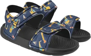 Sandals for Kids Summer Shoes Slide Sandals with Adjustable Strap Open Toe Boys Slides Lightweight Toddler Shoes