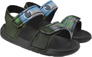 Sandals for Kids Summer Shoes Slide Sandals with Adjustable Strap Open Toe Boys Slides Lightweight Toddler Shoes