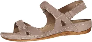 Sandals for Women Orthopedic Shoes Comfortable Dressy Low Open Toe Wedge Sandal Summer Slip On Walking Casual Hook Loop 2025 Platform Breathable Trendy Flat Fish Mouth Going Out Shoe