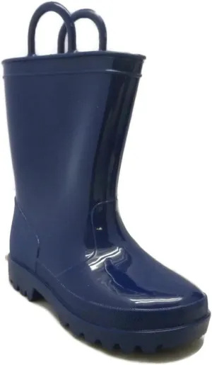 SkaDoo Navy Kids Waterproof Rain Boots  Durable, Non-Slip Wellies for Toddlers & Children 5 M US Toddler