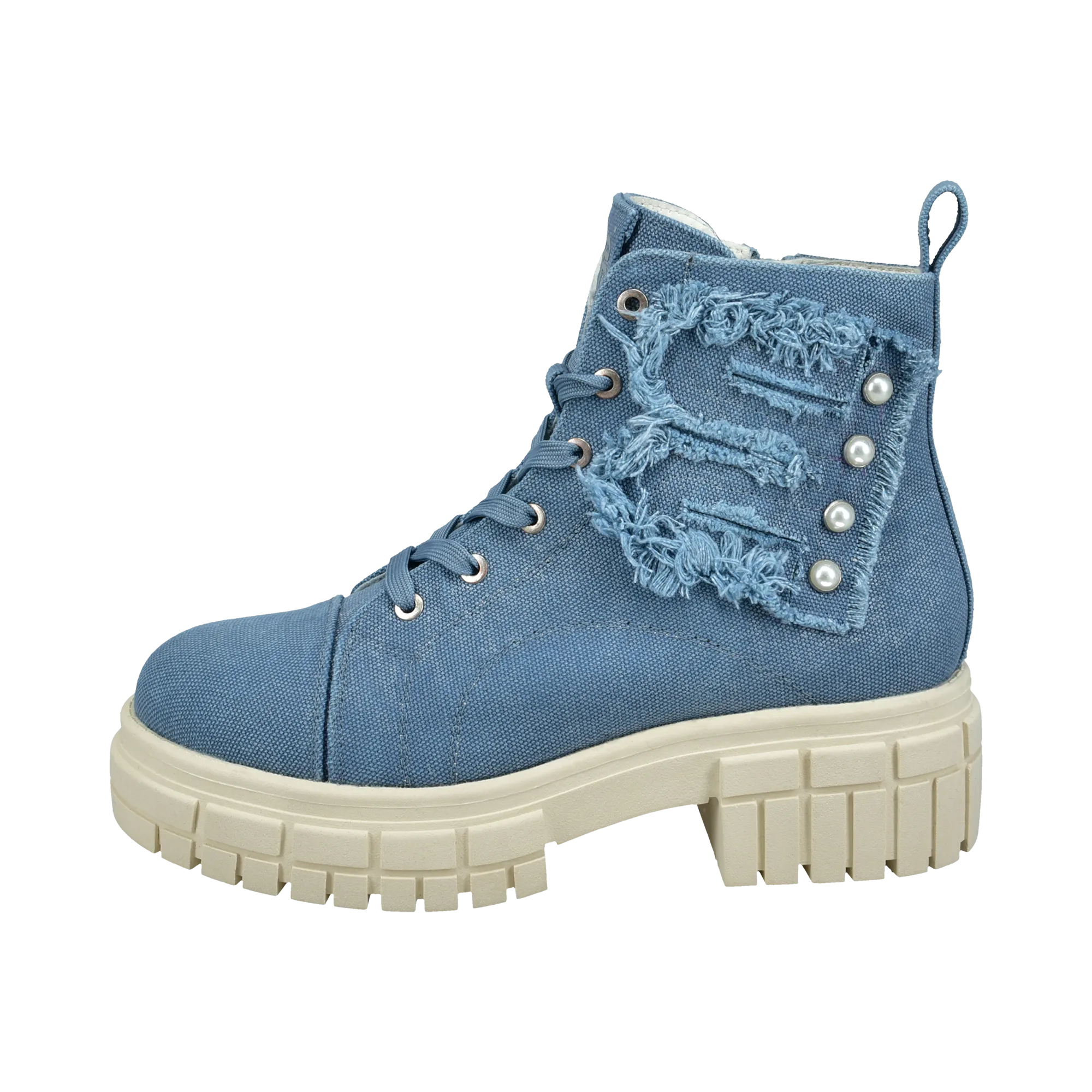 Stiefel blau