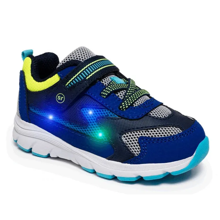 Stride Rite Light-Up Cosmic Sneaker - Navy Multi