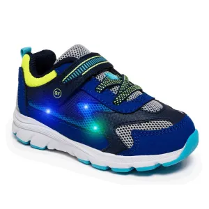 Stride Rite Light-Up Cosmic Sneaker - Navy Multi