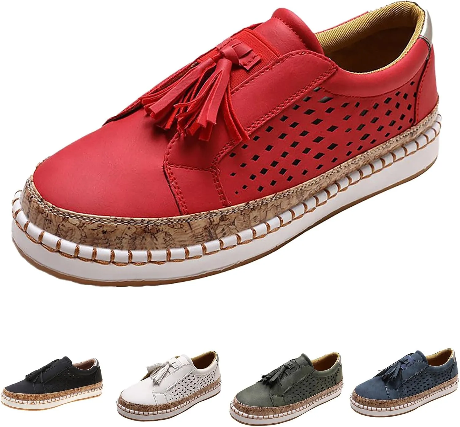 Tennis Shoes Women Lether Dress Casual Shoes Fashion Sneakers 2025 Women's Woven Orthopedic Breathable Soft Brown Tennis Shoe Cross Trainer Shoe