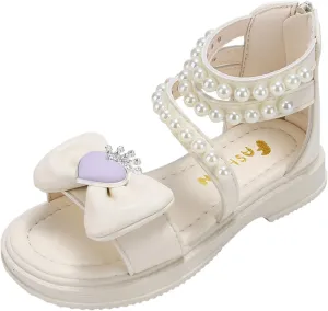 Toddler Girls Sandals Fashionable And Versatile Shoes For Middle And Large Children Soft Soles For Little Girls Children's Shoes Sandals Athletic Lightweight