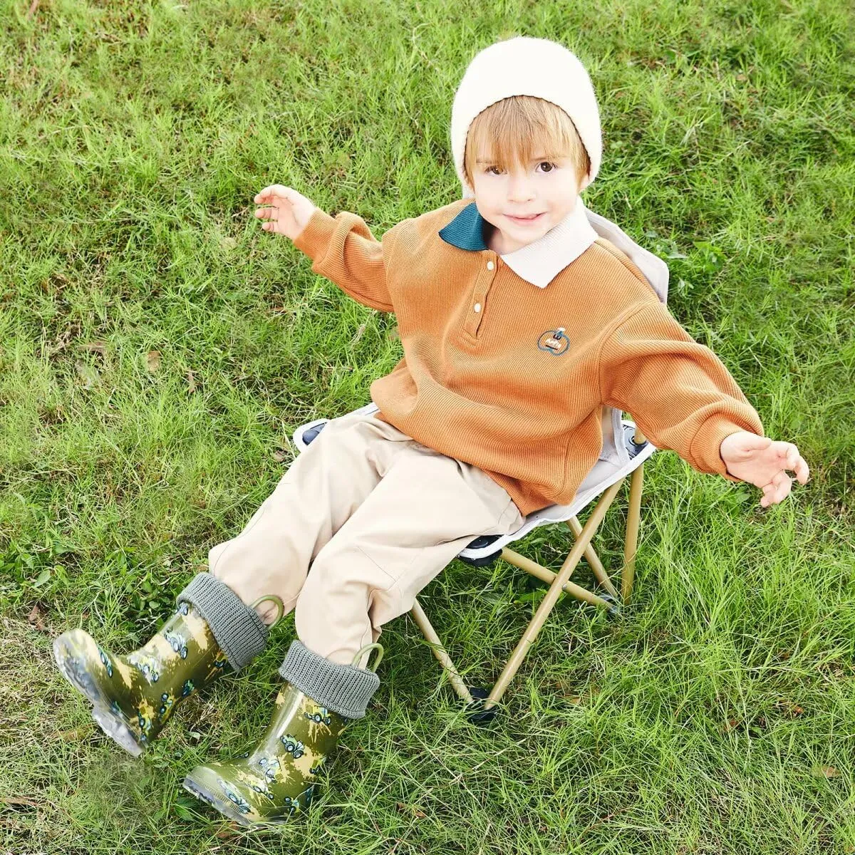 Toddler Rain Boots Kids Light up Snow Boots Boys Girls Waterproof Winter Boots with Removable Warm Lining