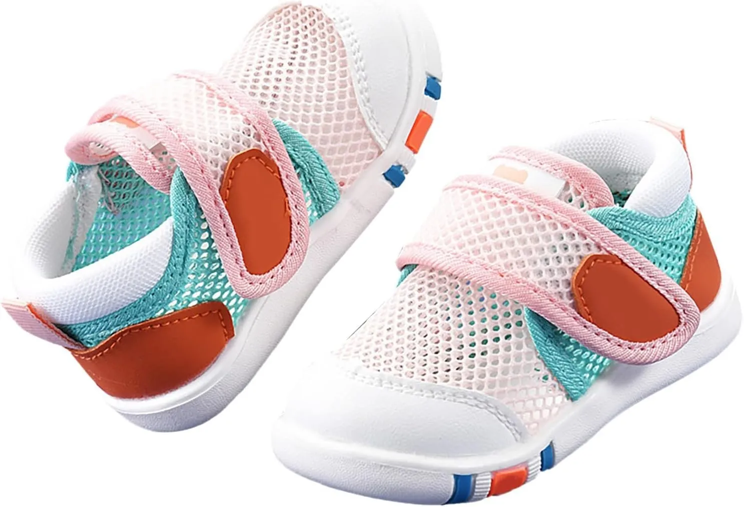 Toddler Walking Shoes Boys Girls Lightweight Breathable Mesh Non-Slip Running Sneakers Kids Summer Hook Loop Sandals