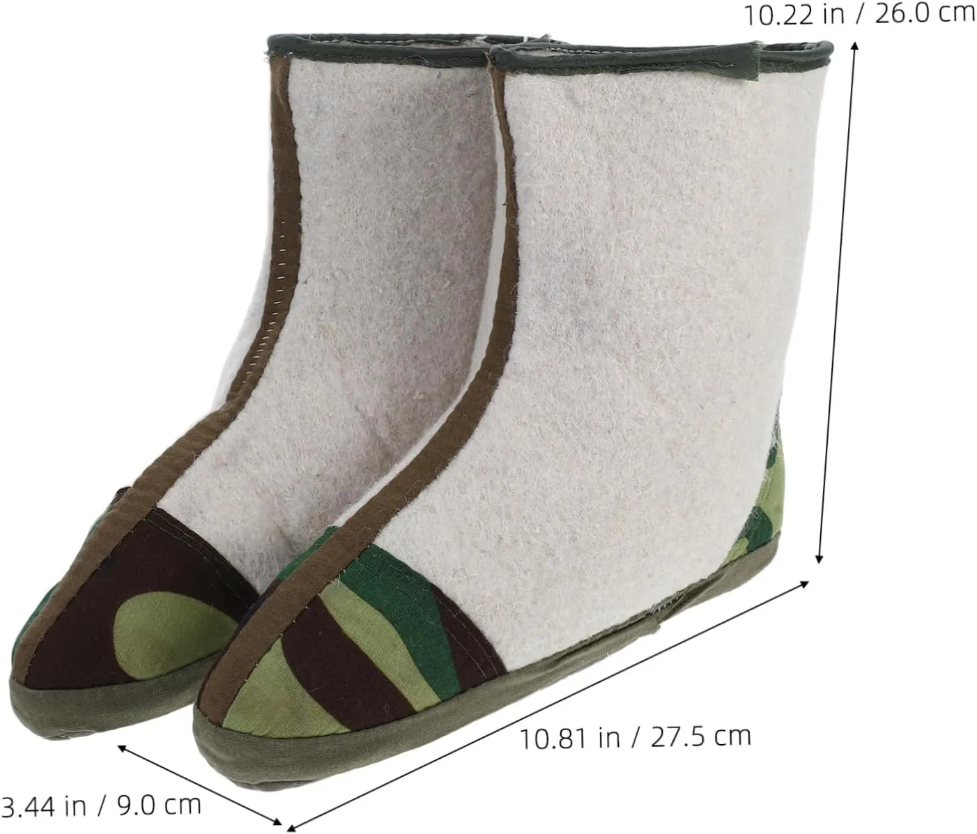 VOSAREA Winter Boot Liners Ladies Thermal Socks Heavy Duty Liners for Outdoor Activities Insulated