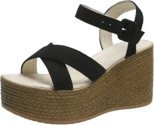 Wedge Sandals for Women Ankle Strap High Heel Platform Sandals Open Toe Walking Shoes Cross Band Comfort Wear Shoes Dressy Summer Wedges Casual Espadrille Sandal 2025 Fashion Breathable Comfortable