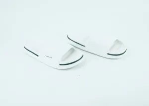 White Trendy Slippers For Men
