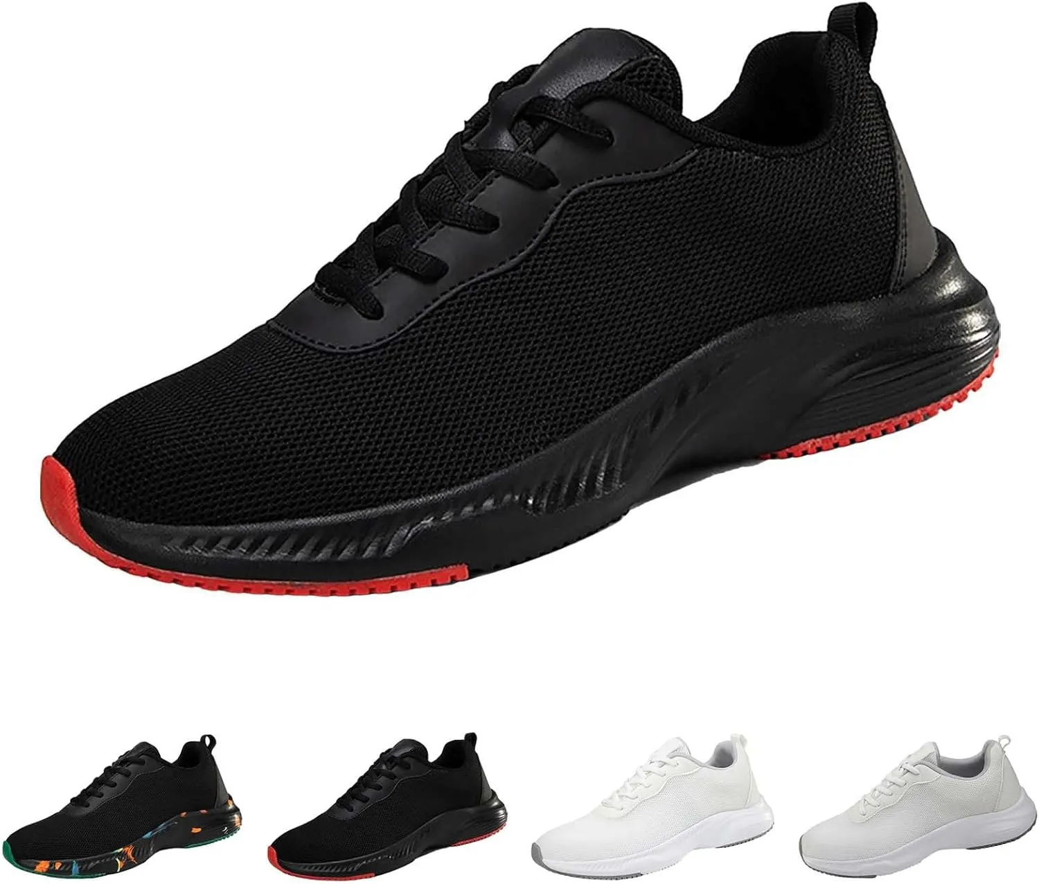 Women Gym Shoes Breathable Mesh Soft Platform Lace Up Sneakers Summer Casual Comfortable Non Slip Running Sport Shoes