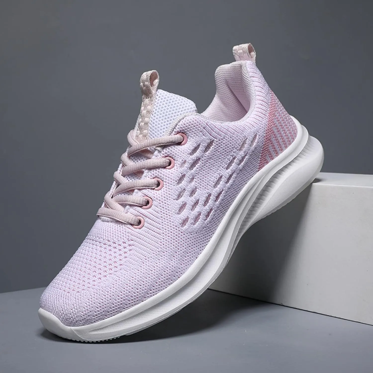 Women Soft Walking Shoes Women's Slip on Athletic Running Shoes Outdoor Soft Sole Non Slip Fashion Sneakers