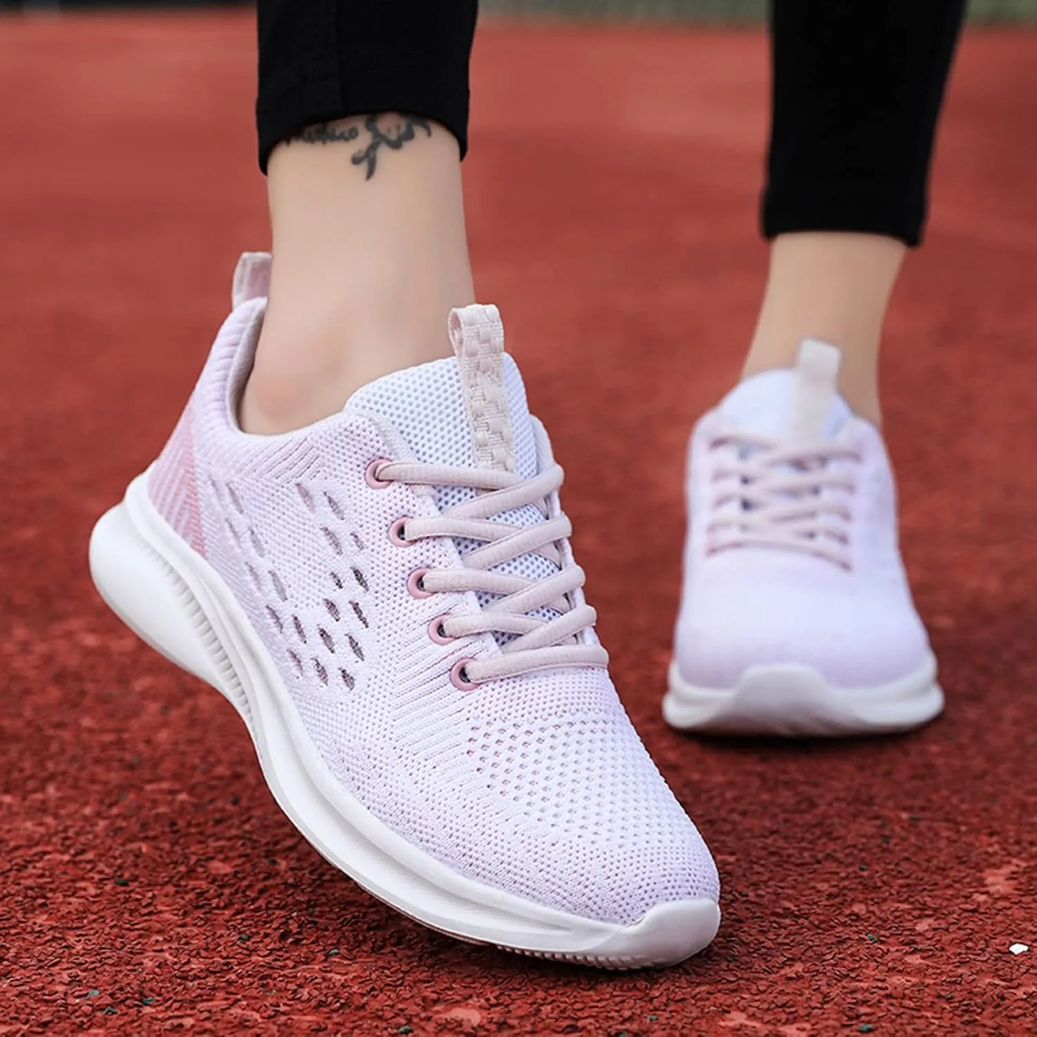 Women Soft Walking Shoes Women's Slip on Athletic Running Shoes Outdoor Soft Sole Non Slip Fashion Sneakers