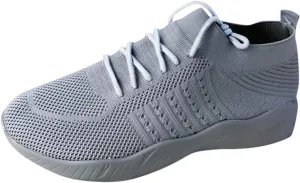 Womens Arch Support Comfortable Walking Shoes Lightweight Mesh Sneakers Slip On Memory Foam Athletic Sports Shoes