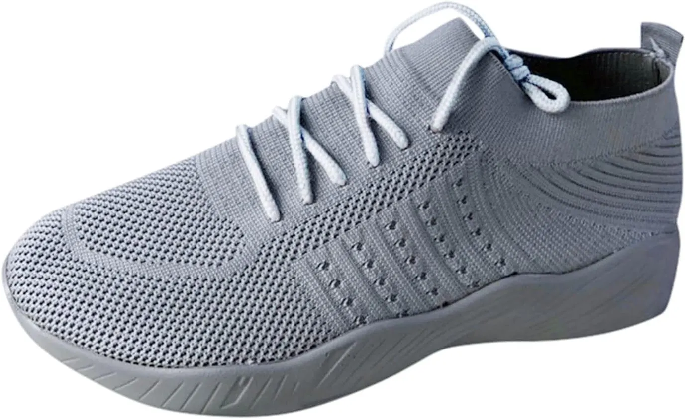 Womens Arch Support Comfortable Walking Shoes Lightweight Mesh Sneakers Slip On Memory Foam Athletic Sports Shoes