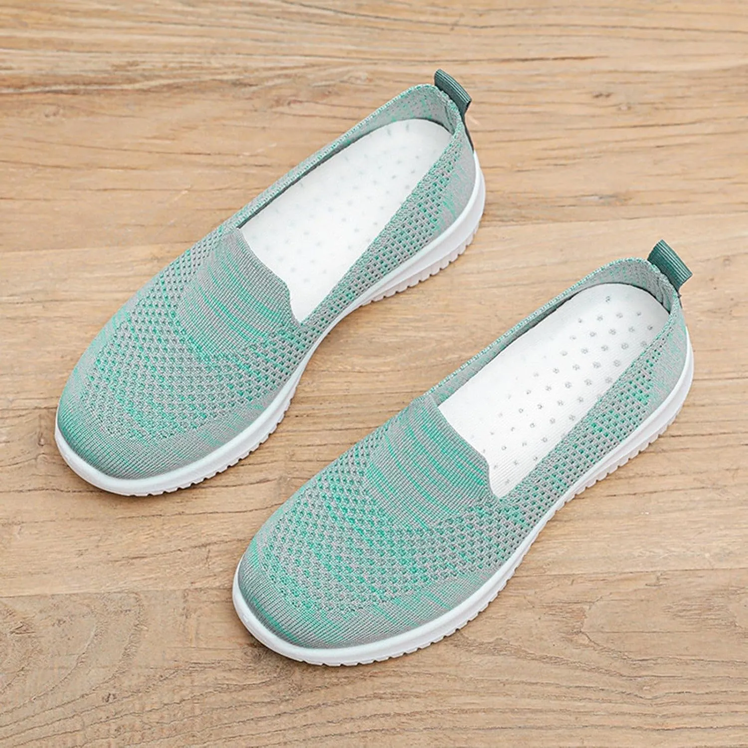 Women's Casual Shoes Breathable Mesh Comfortable Low Heel Daily Wear Spring and Summer Stylish Casual Platform