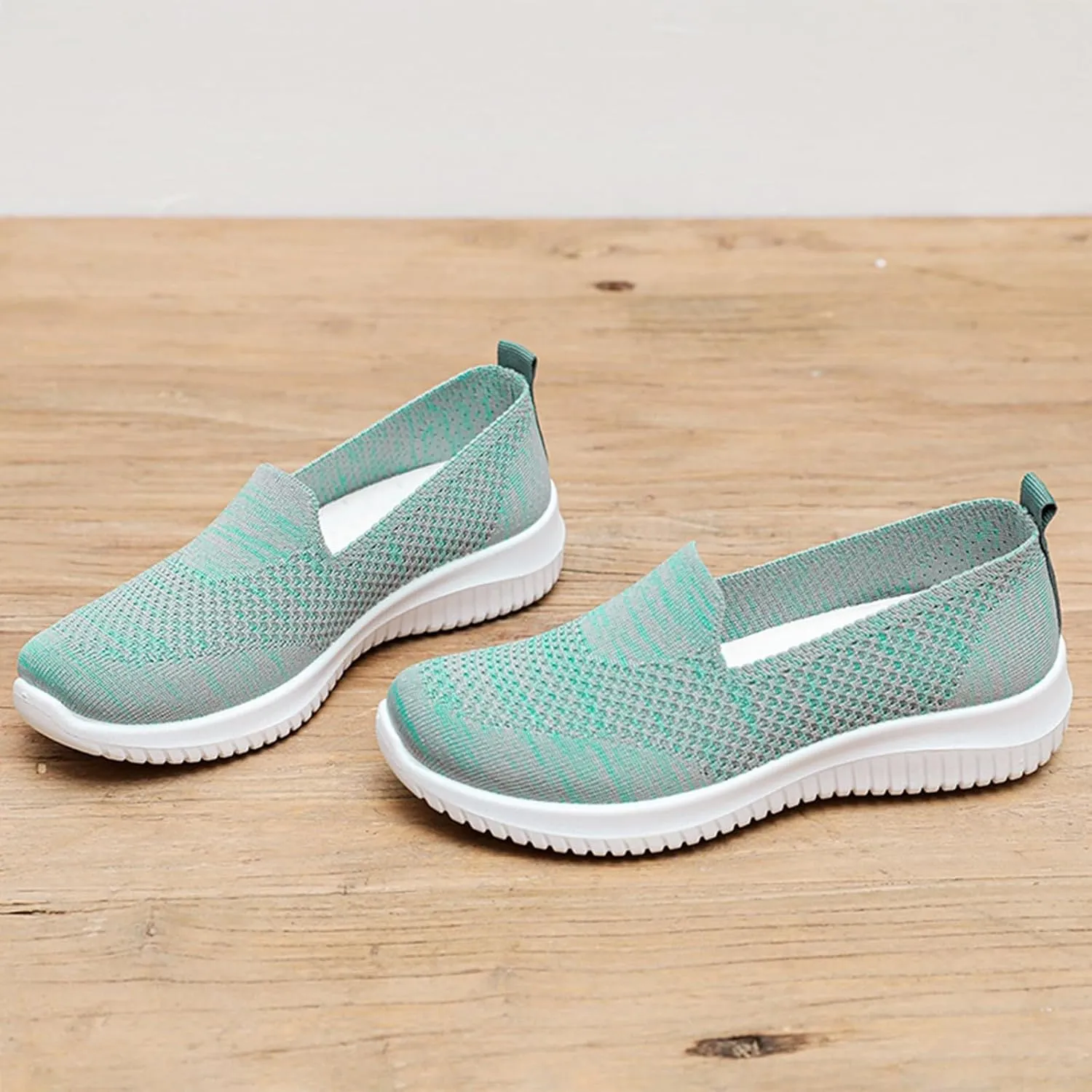 Women's Casual Shoes Breathable Mesh Comfortable Low Heel Daily Wear Spring and Summer Stylish Casual Platform