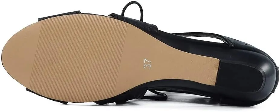 Women's Gladiator Flat Sandals Breathable Hollow Out Sandals Beach Travel Slipper Flip Flops Roman Ankle Strap Sandals (Color : Black, Size : 12 US)