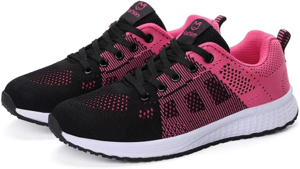 Womens Lace Up Sneakers Women Walking Tennis Shoes Mens Tennis Shoes Sports Men Casual Dress Shoes Casual Sneakers Red Tennis Shoe Cross Trainer Shoe