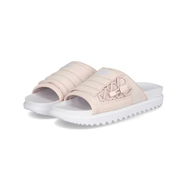 Women's Nike Asuna Premium Slides (White/Barely Rose)(CI8799-101)