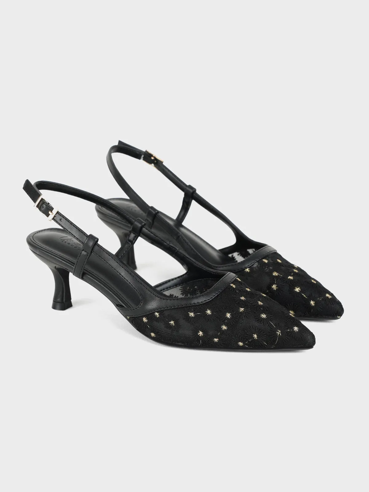 Womens "MINA" Spool Heels Sandals