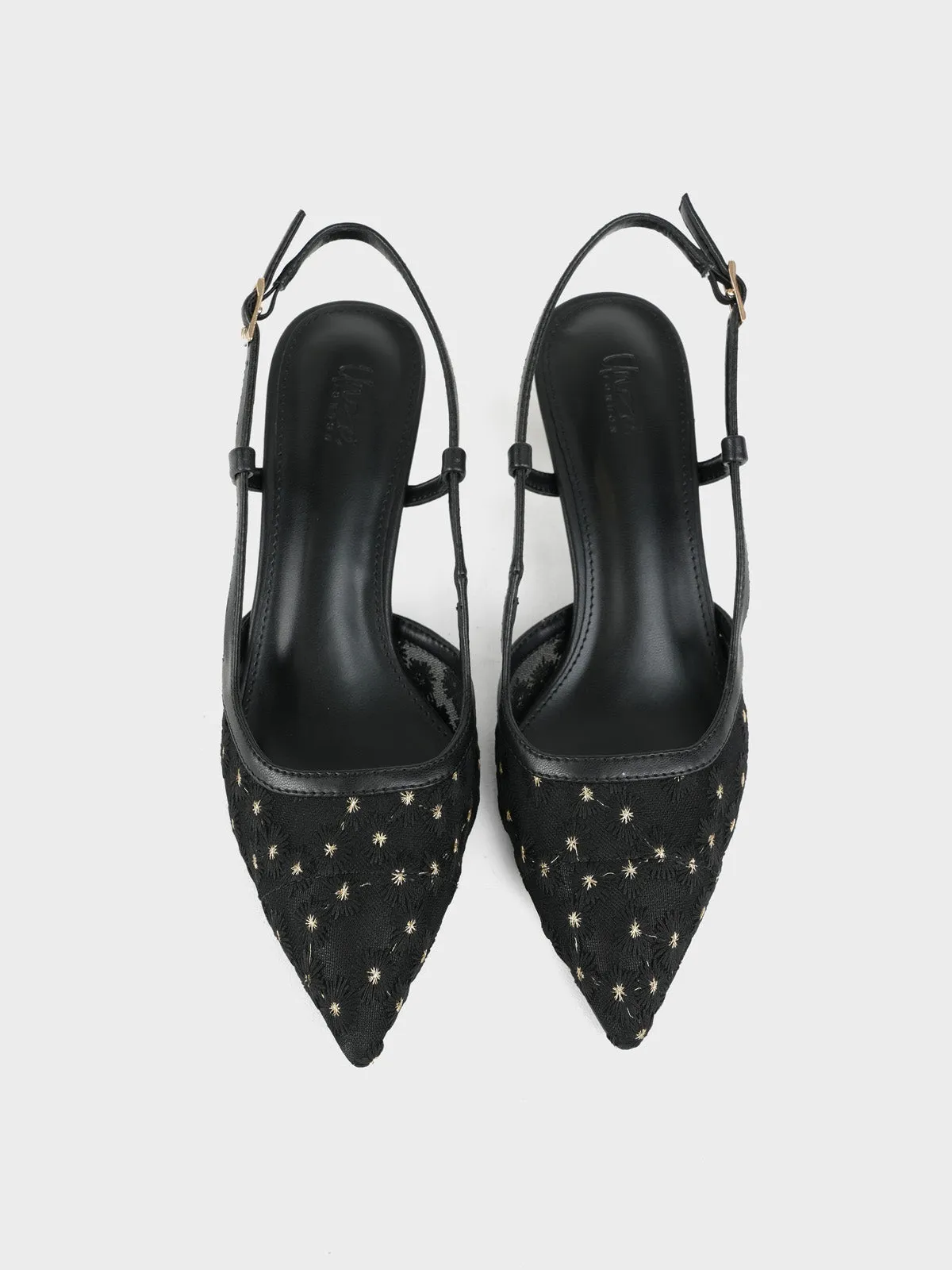 Womens "MINA" Spool Heels Sandals