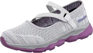 Womens Running Shoes Ladies Fashion Colorblock Mesh Breathable Non Slip Soft Sole Casual Tennis Workout Walking Sneakers