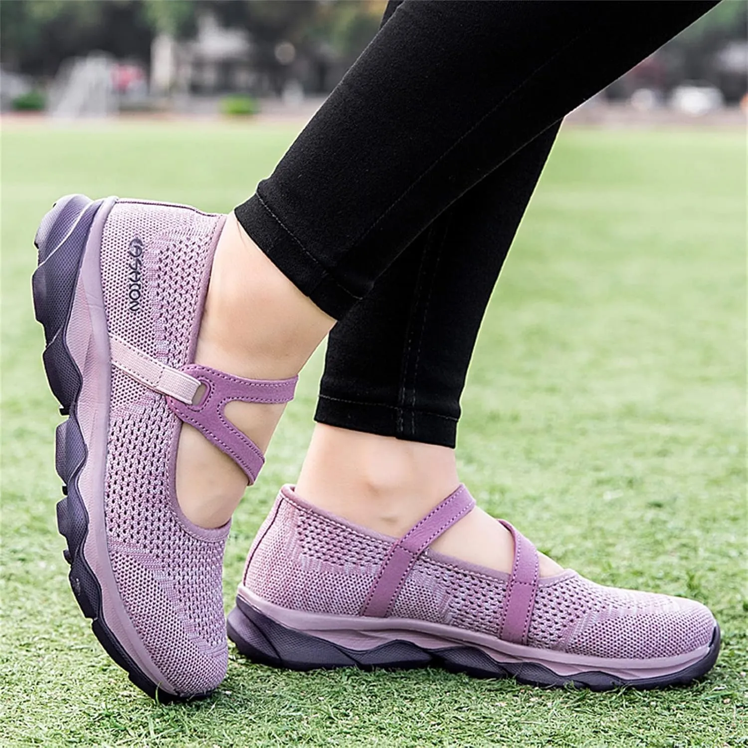Womens Running Shoes Ladies Fashion Colorblock Mesh Breathable Non Slip Soft Sole Casual Tennis Workout Walking Sneakers