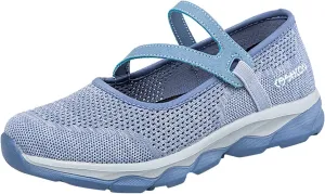 Womens Running Shoes Ladies Fashion Colorblock Mesh Breathable Non Slip Soft Sole Casual Tennis Workout Walking Sneakers