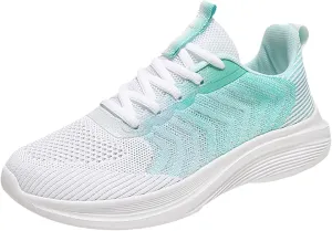 Womens Running Sneakers Breathable Lightweight Mesh Soft Sole Athletic Shoes Business Casual Non Slip Walking Sneakers
