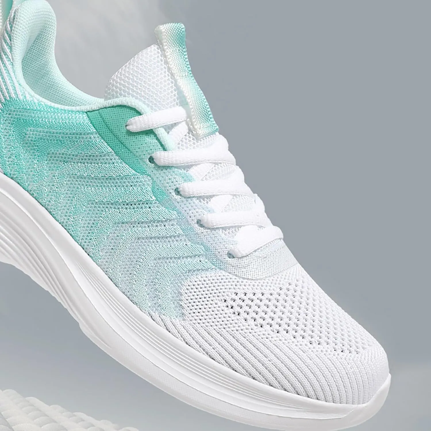 Womens Running Sneakers Breathable Lightweight Mesh Soft Sole Athletic Shoes Business Casual Non Slip Walking Sneakers