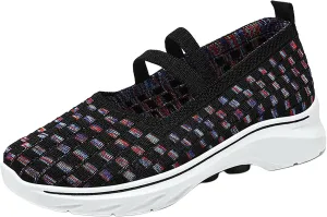 Women's Shoes Sneakers Lightweiht Breathable Mesh Soft Sole Sport Shoes Comfort Casual Non Slip Walking Workout Shoes